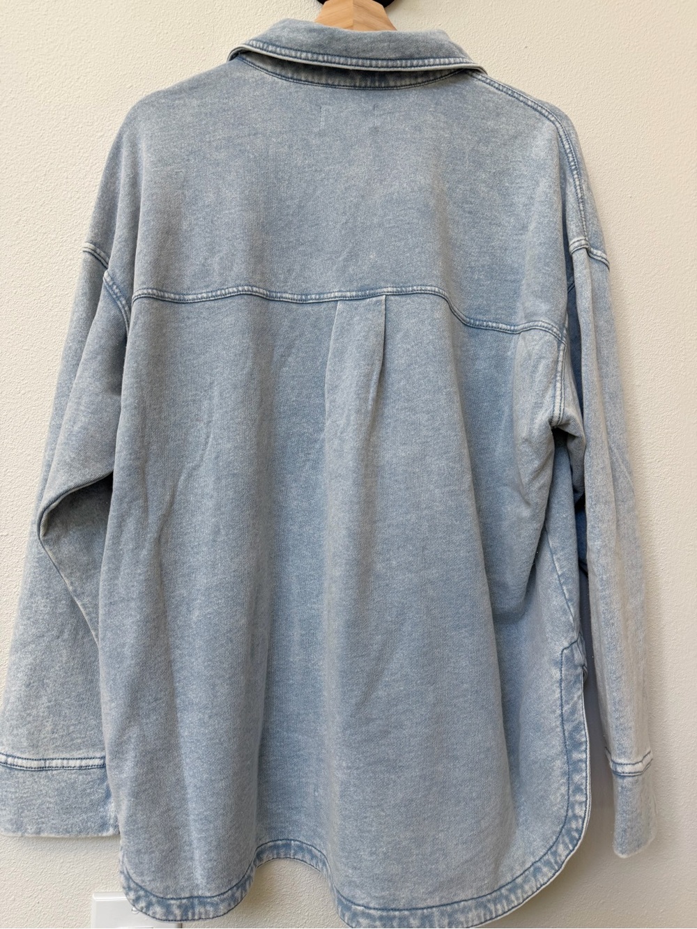 Z Supply All Day Knit Denim Jacket - Picture 5 of 5